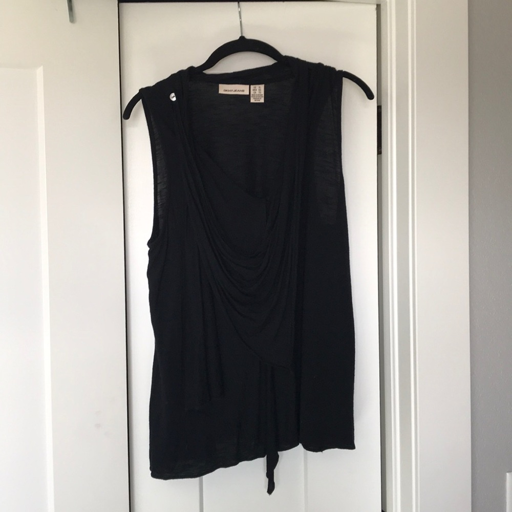 DKNY drape top size XL